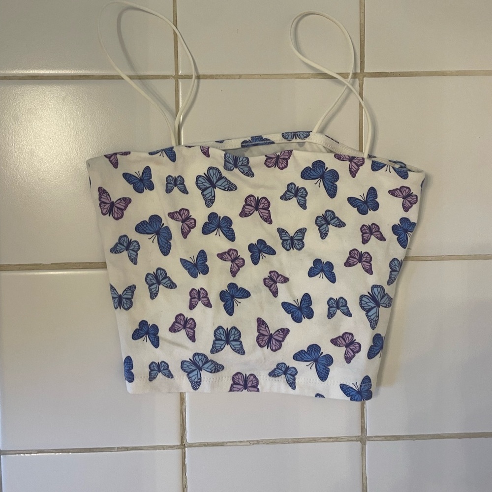 Aeropostale XS Butterfly Tank